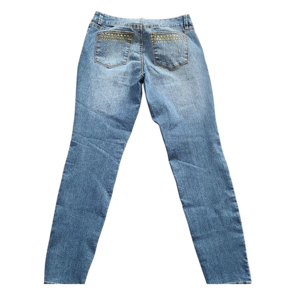 S&Co. Skinny Midrise Straight Leg Denim Jeans